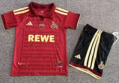 Kids 2026/27 Special Version FC Köln Red Kids/Youth Soccer Uniform-1040