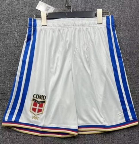 2026/27 Como 1907 Home White Thailand Soccer Shorts-315