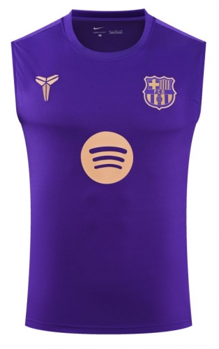 2026/27 Barcelona Purple Training Thailand Soccer Vest-418