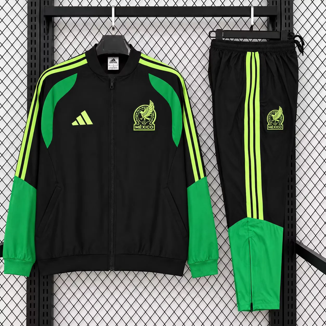 2026/27 Mexico Black Soccer Windbreaker Uniform-47