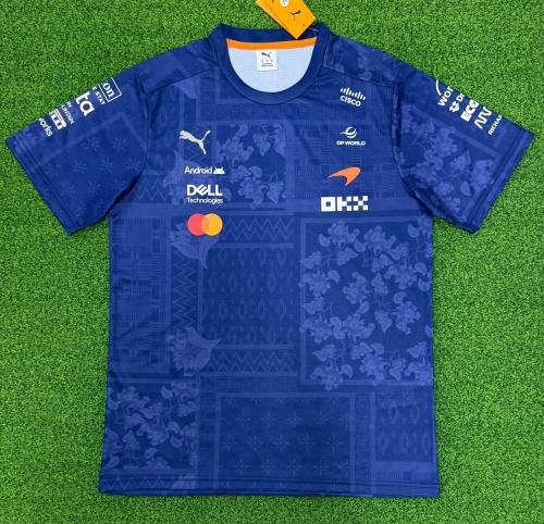 2026 #F1 Mclaren Blue Formula One Racing Shirts-320