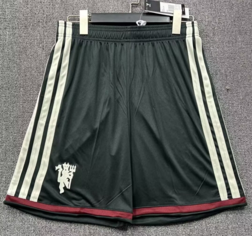 2026/27 Manchester United Black Thailand Soccer Shorts-315