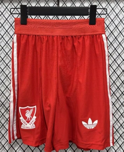 Player Version 2026/27 Liverpool Home Red Thailand Soccer Shorts-XY
