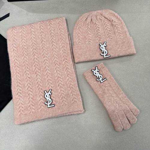 YS*L Glove+Scarf +Hat & Cap-YWDF0125