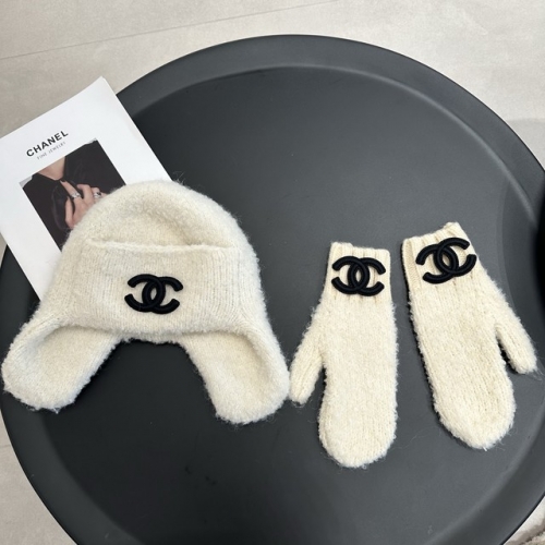 Chane*l Glove +Hat & Cap-YWDF0089