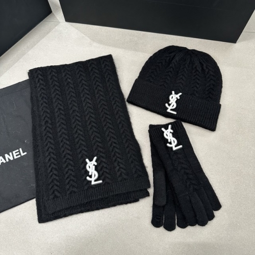 YS*L Glove+Scarf +Hat & Cap-YWDF0129