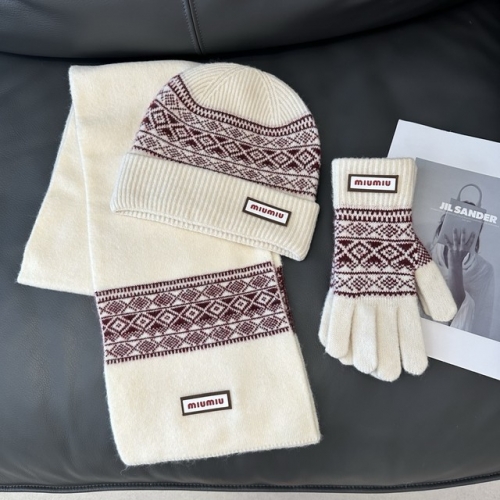 miu*miu Glove+Scarf +Hat & Cap-YWDF0133