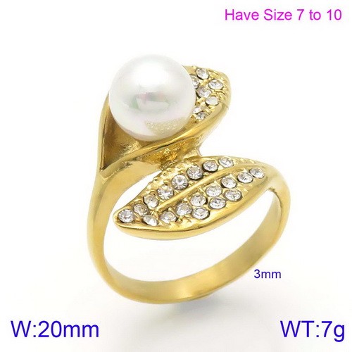 Stainless steel ring KR89307-K-14
7/8/9/10#