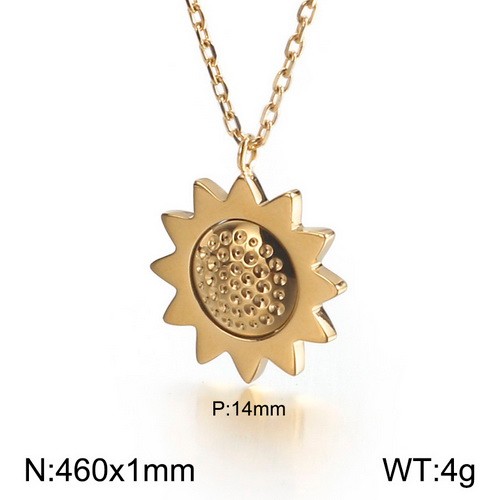 Stainless steel Necklace KN111793-KFC-12