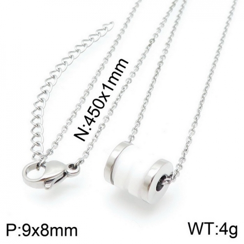 Stainless steel Necklace KN115897-KFC-12