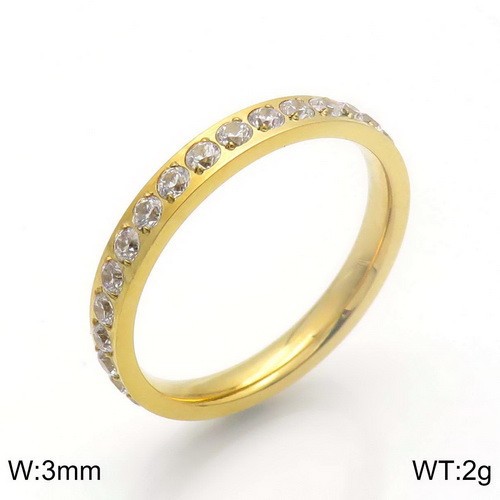 Stainless steel ring KR91365-GC-20