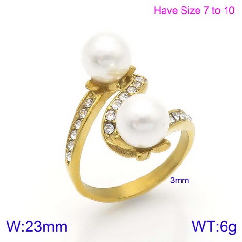 Stainless steel ring KR89308-K-14
7/8/9/10#