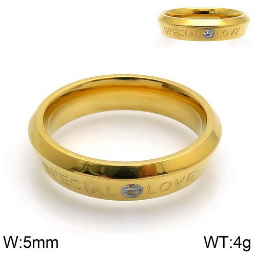 Stainless steel ring KR91693-GC-7