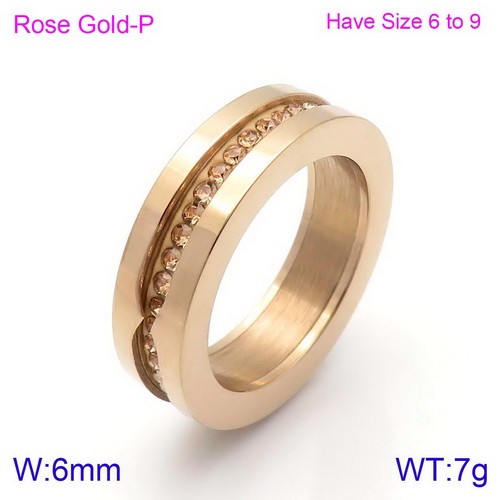 Stainless steel ring KR89956-K-17