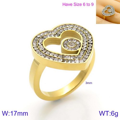 Stainless steel ring KR91533-K-17