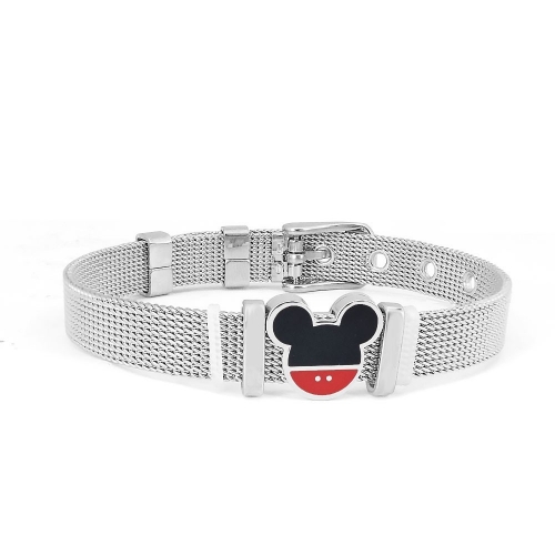 Stainless steel Mickey Disne*y Bracelet  PB039A