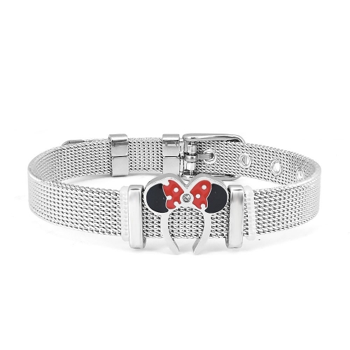 Stainless steel Mickey Disne*y Bracelet  PB122A