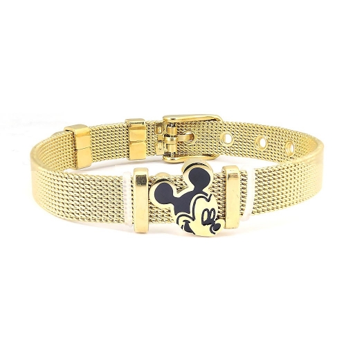 Stainless steel Mickey Disne*y Bracelet  PB012A