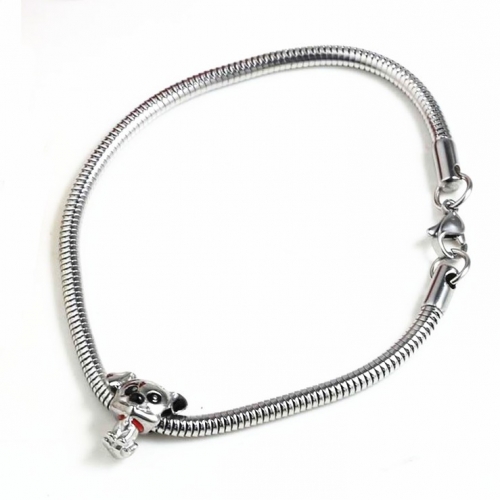 Stainless steel Micke*y Bracelet B7026-S