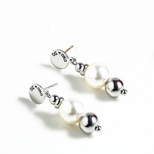 Stainless steel UNO de 50 Earring UNE0050-S