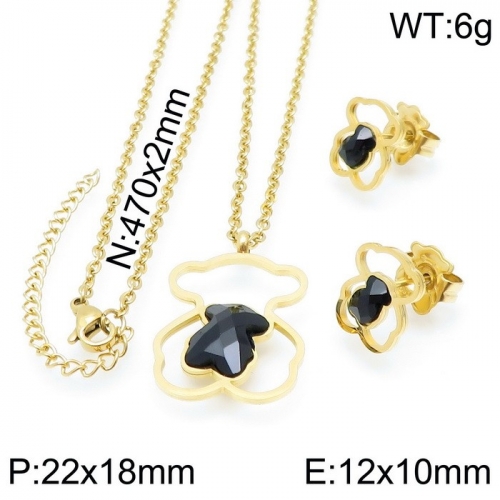 Stainless steel Tou*s Jewelry Set TZ-160G