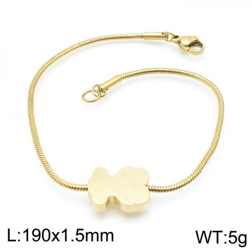 Stainless steel Tou*s Bracelet D210107-SL-107G