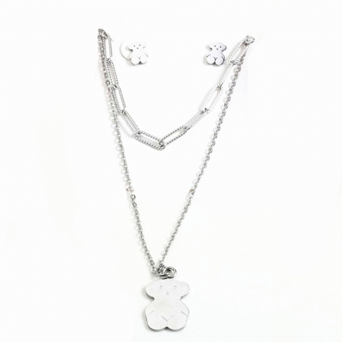 Stainless steel Tou*s Jewelry Set  PCS3933-S