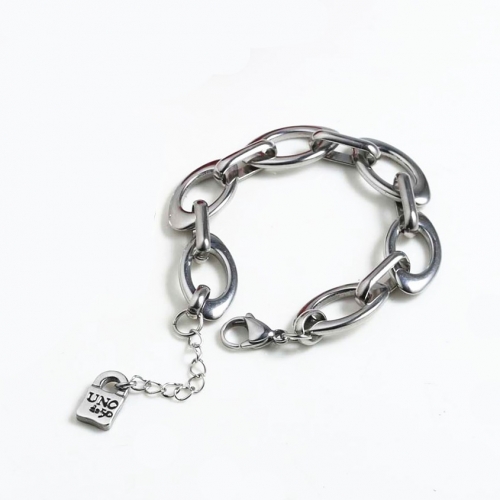 Stainless steel UNO de 50 Bracelet  UNB3005-S