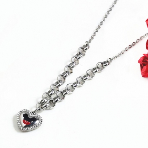 Stainless steel Micke*y Necklace N7003-S