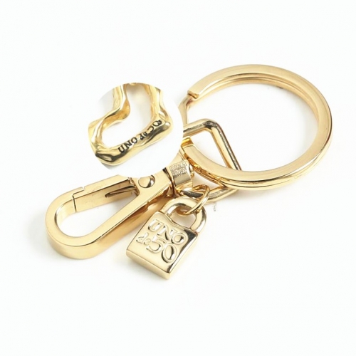 Stainless Steel UNO De 50 Keychain UNK0001-G