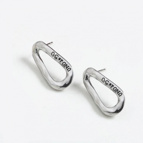 Stainless steel UNO de 50 Earring  UNE0044-S