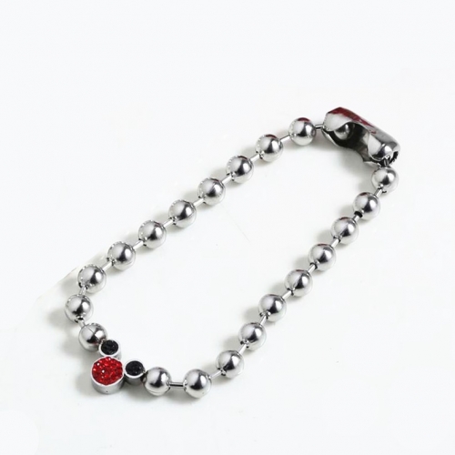 Stainless steel Micke*y Bracelet B8002-S