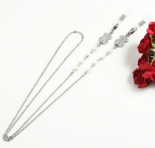 Stainless steel Tou*s Necklace S201010-PCN2248-S