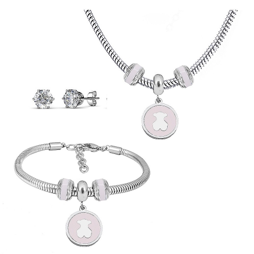 Stainless steel tou*s  jewelry set P200902-T28