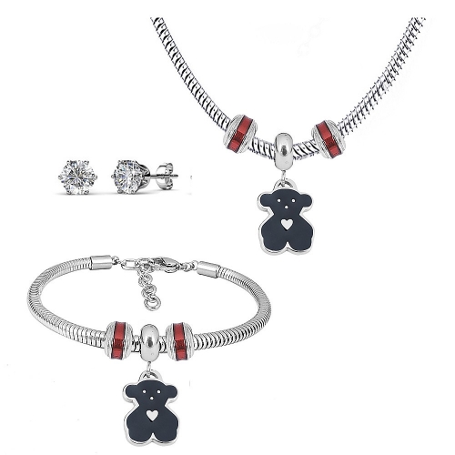 Stainless steel tou*s  jewelry set P200902-T69