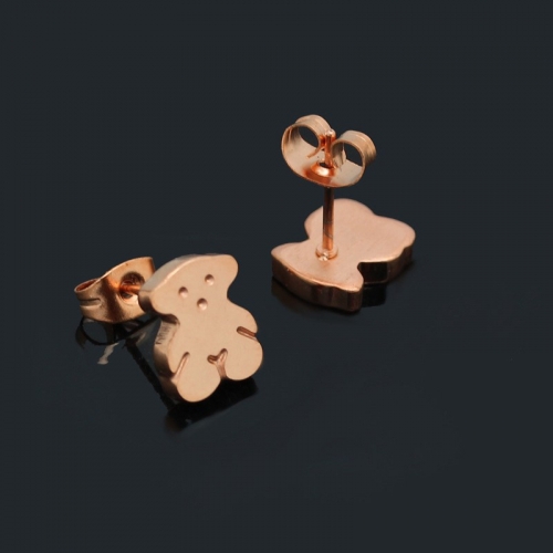 Stainless Steel Tou*s Earring FTO0040EE