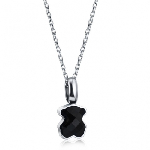 Stainless Steel Tou*s Necklace FTO0080NN