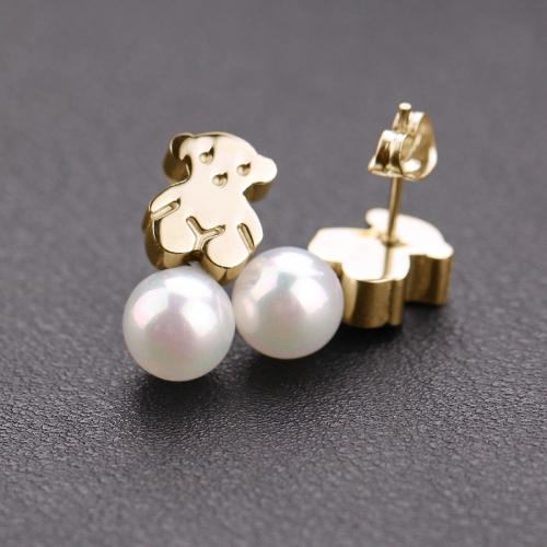 Stainless Steel Tou*s Earring FTO0074EE