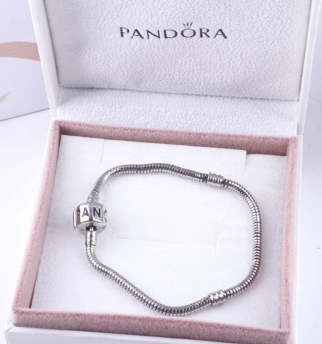 Stainless steel Pandor*a Bracelet ZQ831-B003-S 19cm