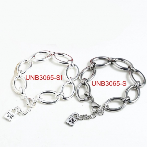 925 Silver Uno de 50 Bracelet CAT210406-UNB3065-SI