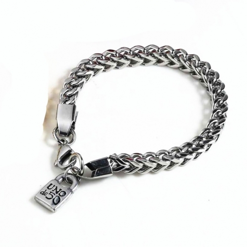 Stainless steel Uno de 50 Bracelet CAT210406-UNB3070-S