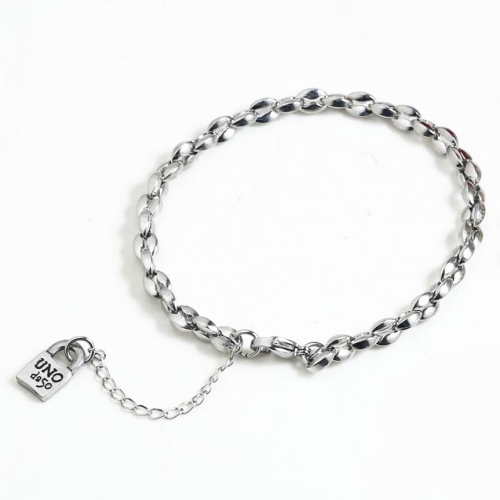 Stainless steel Uno de 50 Bracelet CAT210406-UNB3069-S