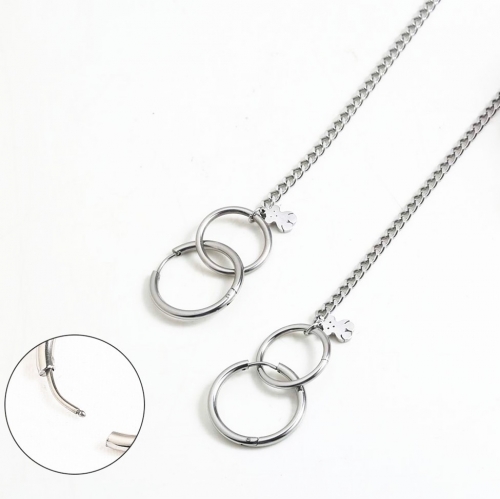 Stainless Steel Tou*s Necklace CAT210408-PCN2251-S