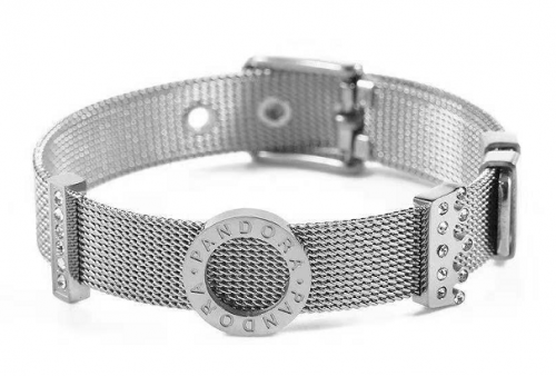 Stainless Steel Pandor*a Bracelet ZQ831-B007-G