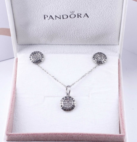 Stainless Steel Pandor*a Jewelry Set ZQ831-S003-S