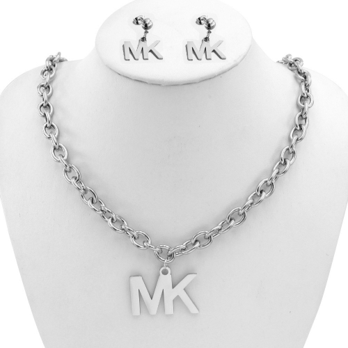 Stainless Steel MK Jewelry Set FT041100182SS