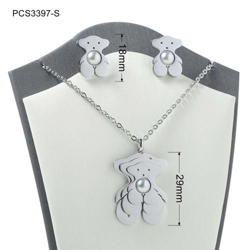 Stainless Steel Tou*s Jewelry Set LI210411-PCS3397-S