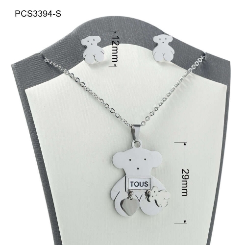 Stainless Steel Tou*s Jewelry Set LI210411-PCS3394-S