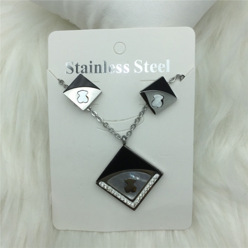 Stainless Steel Tou*s Jewelry Set LI210411-S062