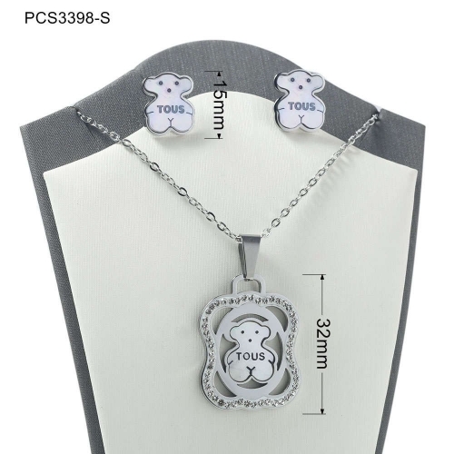 Stainless Steel Tou*s Jewelry Set LI210411-PCS3398-S